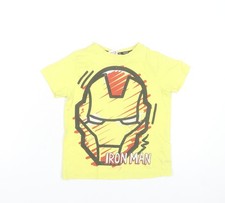 Marvel Boys Yellow Iron Man