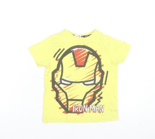 Marvel boys yellow iron man - yellow,