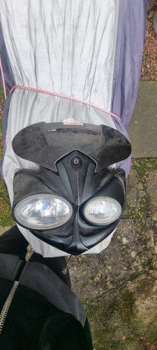 Motorbike nose fairing - fairing, light