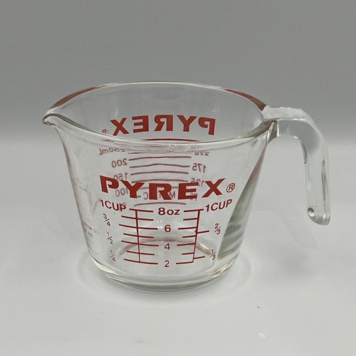 Vintage pyrex cup 8 oz - cup,