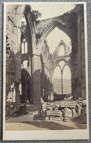 Cdv tintern abbey - cdv.,