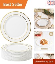 26cm White Dinner Plates with