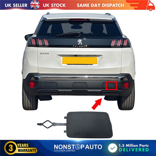 Rear bumper tow - tow, for