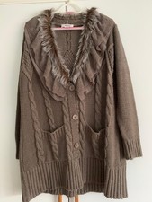 Heine Linea Tesini Cardigan, Long Sleeved Vneck, longline 