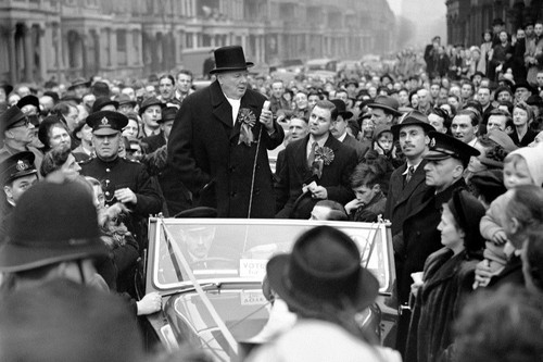 Sir winston churchill speaking - sir,