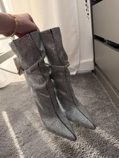 Zara Rhinestone Boots