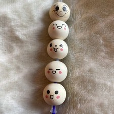 10 x 20mm mixed FACE  Wooden