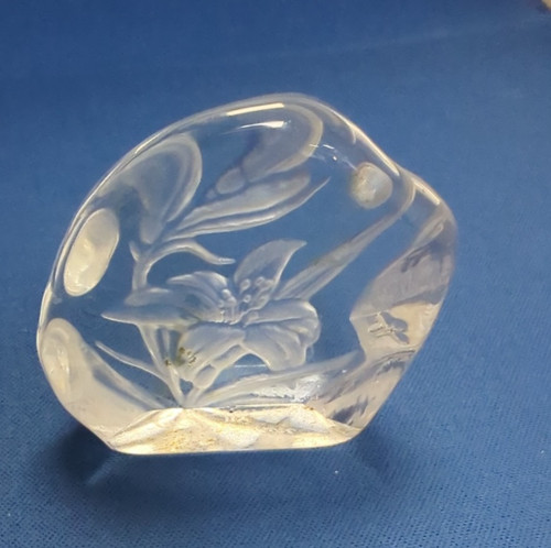 Dartington crystal lily - dartington,