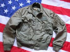 GENUINE USAF ISSUE USA CWU 36P bomber pilot JACKET COAT top gun Alpha GREEN M-L