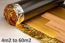 5mm Sonic Gold Laminate Engineered Wood Flooring Underlay Damp Proof
