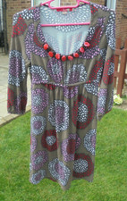 BODEN Glam Tunic size 8  brown