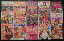 Various Vintage Play Boy Magazines February 2000 -November 2015 Like New