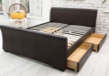 4-Drawer Rimini Faux Leather