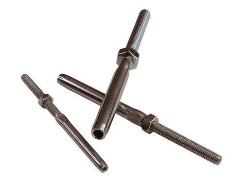 Stainless steel swage stud end - stainless,