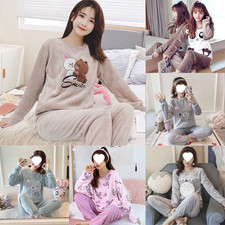Ladies Flannel Fleece Pyjama