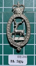 Hertfordshire Yeomanry Slider Marked Cap Badge EB-2406