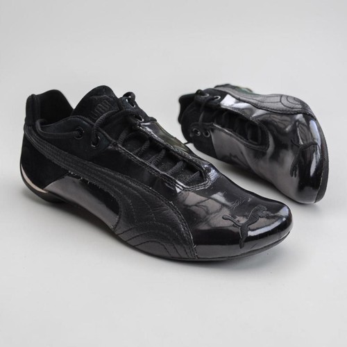 Vintage shiny black puma - vintage,