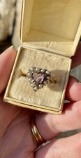 Victorian Heart Amethyst And