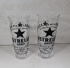 Estrella Pint Glasses Black