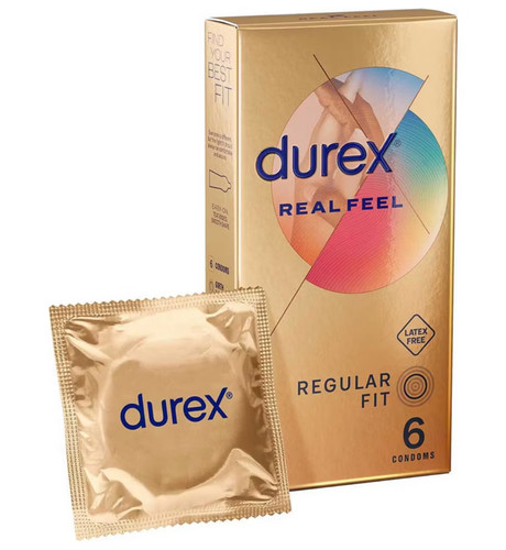 Durex real feel condoms - real,