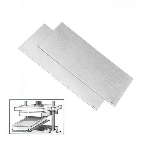 Vulcanizing plates aluminum - plates,