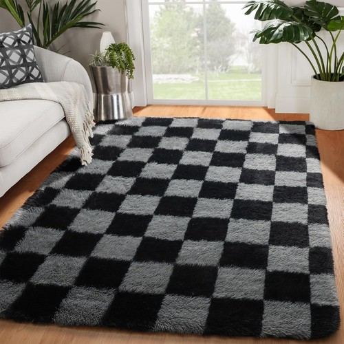 Fluffy rug large shaggy - shaggy, rugs