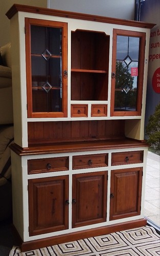 Rustic two tone solid pine - solid,
