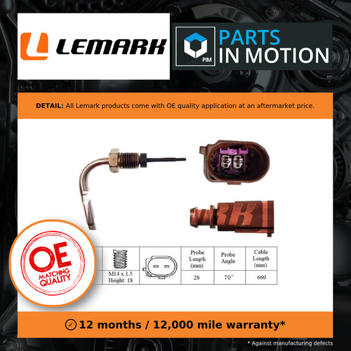 Exhaust temperature sensor - exhaust,