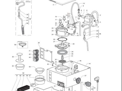 Gaggia cubika boiler ring - gaggia,