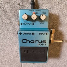 Boss CE-3 Chorus Guitar Effect Pedal Used From Japan ※Use ACA Adapter From Japan