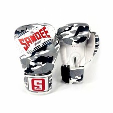 Sandee Sport Muay Thai Boxing Gloves Camo Kick Sparring Mitts Bag Gloves K1