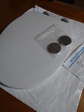 Luxury Oval Soft Close Toilet Seat Top Fix Metal Hinges Heavy Duty Quick Releas