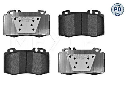 Front disc brake pad - pad, set