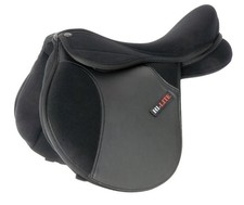 Shires Hi-Lite Elite Synthetic Adjustable Pony Saddle 15 inch
