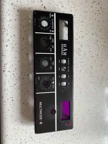 Front facia bezel off - facia,
