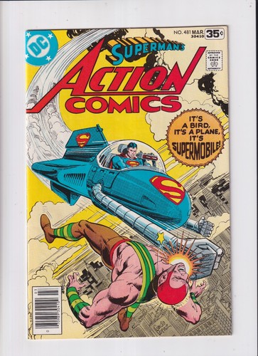 Action comics 481 - action,