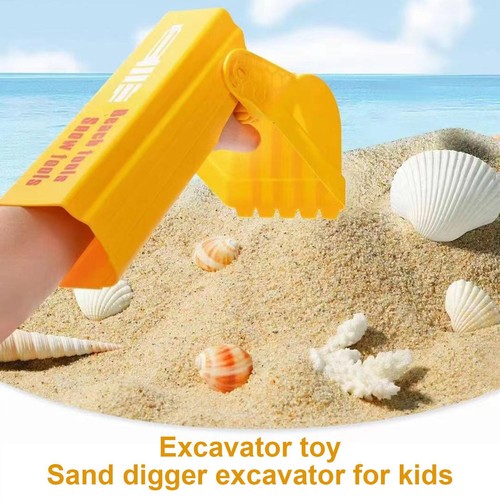 Excavator hand sand - hand, and