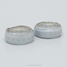 Vintage NOS Handlebar Tape - Silver Vinyl L'Eroica 70s/80s Grip Wrap