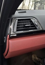 BMW 3 SERIES F30 F31 CARBON FIBRE INTERIOR AIR VENT TRIM RHD 320 325 330 335
