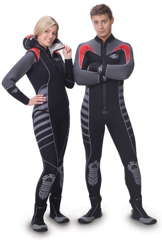 Semi dry suit 5mm ice - semi,