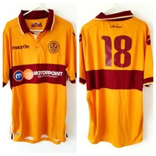 Motherwell home shirt 2016 - motherwell,
