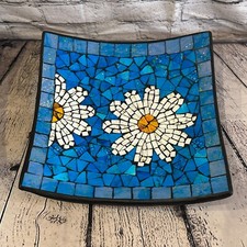 30cm Blue Daisy Flower Square