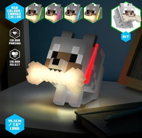 Paladone minecraft wolf - minecraft,