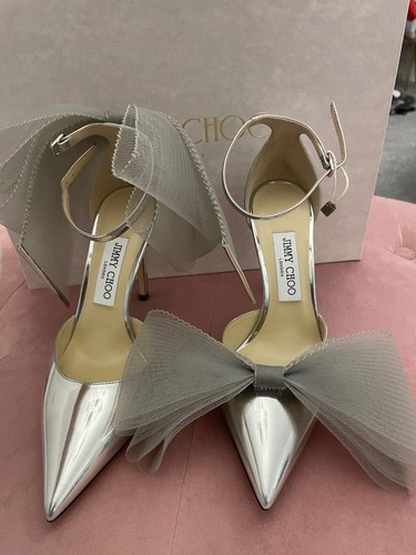 Jimmy choo silver pumps - choo, size