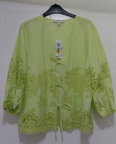 Ladies lime green summer - m&s,
