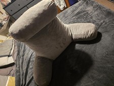 large grey backrest/ cushion for bed/ sofa