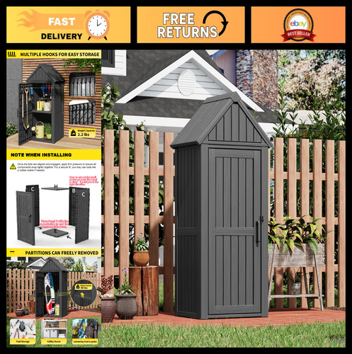 Outdoor resin storage - outdoor,