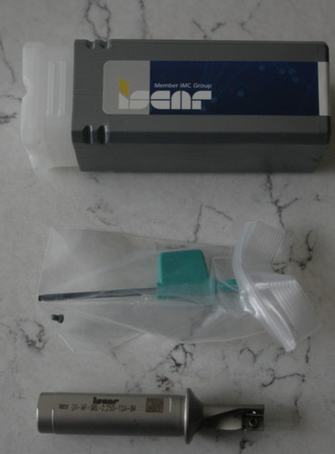 Iscar 8mm diameter drill - iscar, u-drill