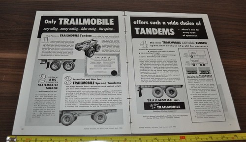 1954 trailmobile trailer truck - trailmobile,