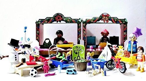 Playmobil christmas market - christmas,